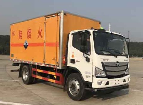 國六福田歐馬可腐蝕性物品廂式運(yùn)輸車圖片 國六福田歐馬可腐蝕性物品廂式運(yùn)輸車圖片
