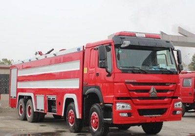 重汽24噸泡沫消防車圖片 重汽24噸泡沫消防車圖片