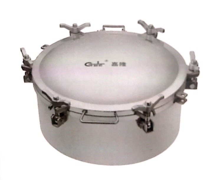 浙江嘉隆化工車不銹鋼人孔蓋罐口 浙江嘉隆化工車不銹鋼人孔蓋罐口