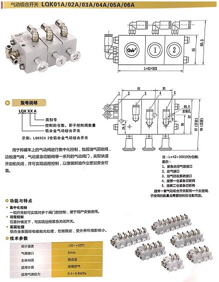 浙江嘉隆氣動(dòng)組合開(kāi)關(guān) 浙江嘉隆氣動(dòng)組合開(kāi)關(guān)