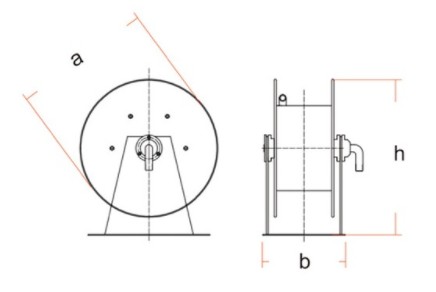 1.5寸10米自動回轉(zhuǎn)加油卷盤及骨架 1.5寸10米自動回轉(zhuǎn)加油卷盤及骨架