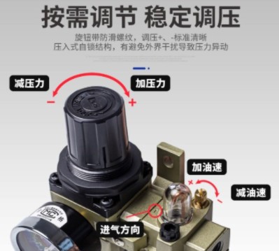 百靈二聯(lián)三聯(lián)件油水分離器 百靈二聯(lián)三聯(lián)件油水分離器