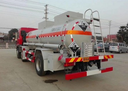 解放龍V小三軸前四后四SLS5253GFWC5V型腐蝕性物品罐式運輸車 解放龍V小三軸前四后四SLS5253GFWC5V型腐蝕性物品罐式運輸車