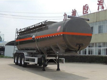 醒獅牌SLS9405GFWD型腐蝕性物品罐式運輸半掛車 醒獅牌SLS9405GFWD型腐蝕性物品罐式運輸半掛車