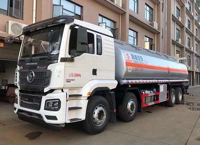 國六陜汽德龍M3000S前四后八油罐車 國六陜汽德龍M3000S前四后八油罐車