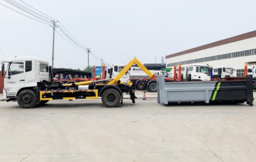 東風(fēng)天錦勾臂垃圾車4700軸距_HDW5182ZXXD6型車廂可卸式垃圾車 東風(fēng)天錦勾臂垃圾車4700軸距_HDW5182ZXXD6型車廂可卸式垃圾車
